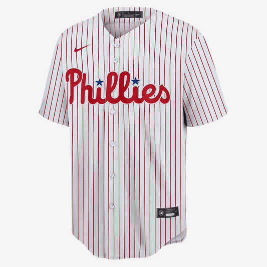 MLB Philadelphia Phillies (Rhys Hoskins) Men's Replica Baseball Jersey - White